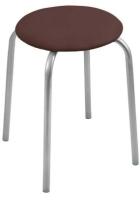 Табурет Классика 2 /круглая/ коричневый (арт. ТК02/К)