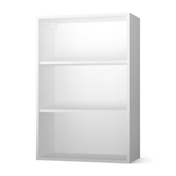 НОВА ВЫСОТА 900 Корпус шкафа настенного 2-х дверного 600 / Белый