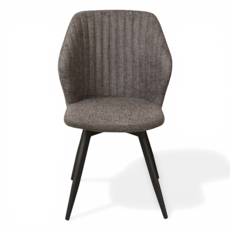 Стул Бьянка NEW Поворотный ML12-горький шоколад+нога 360F40 черный