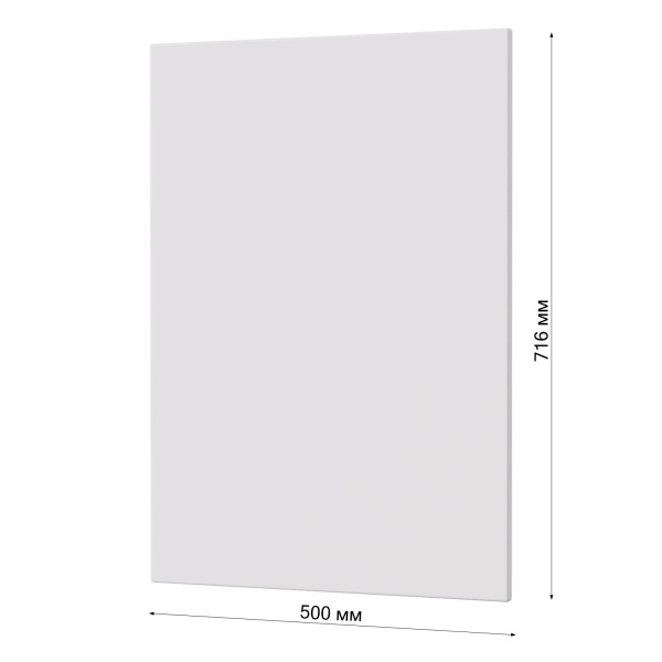Фасад БЕЛЫЙ МАТОВЫЙ 500