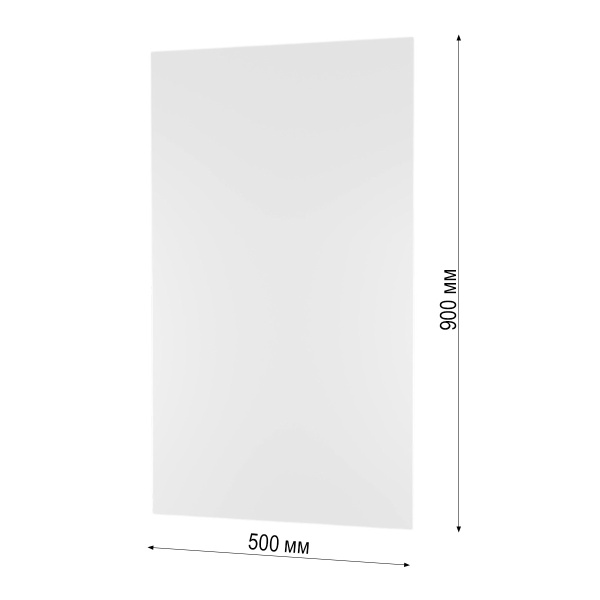 Фасад БЕЛЫЙ МАТОВЫЙ 500 Высота 900