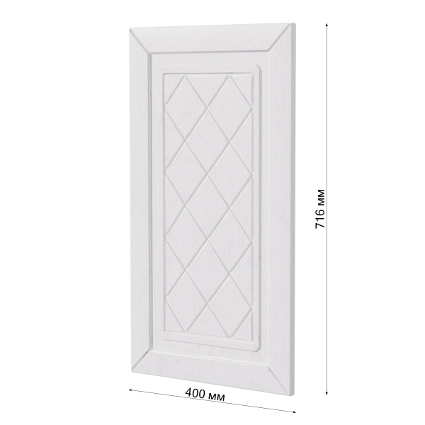 Фасад РОМБ белый 400