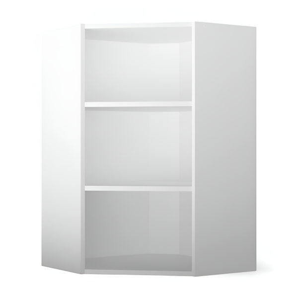 НОВА ВЫСОТА 900 Корпус шкафа настенного углового / Белый