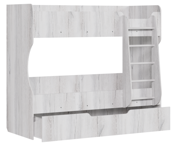 Кровать 2-х ярусная (3-х местная) "Монреаль" б/матр.