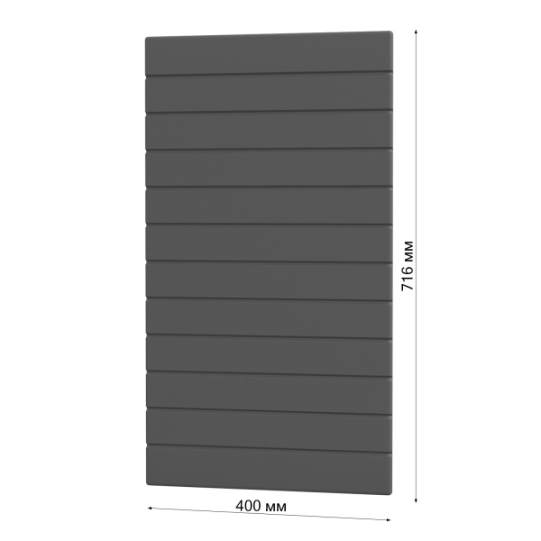 Фасад Софт Тач ГРАФИТ 400 