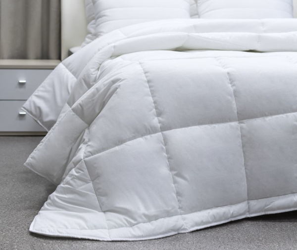 Одеяло стеганое двухстороннее"Comby Cotton" 205*172 Белый ОСХ_СС-12612у
